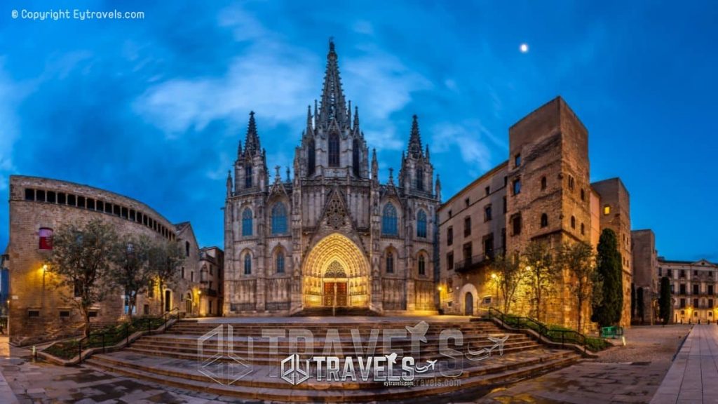 10 best tourist places in barcelona Cathedral of Barcelona