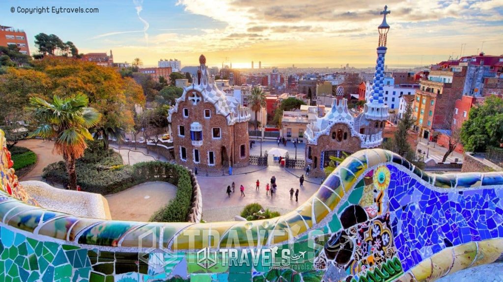 10 best tourist places in barcelona Parc Guell